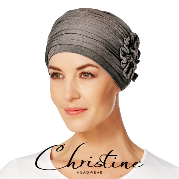 Lotus Turban Brown Melange Christine Headwear